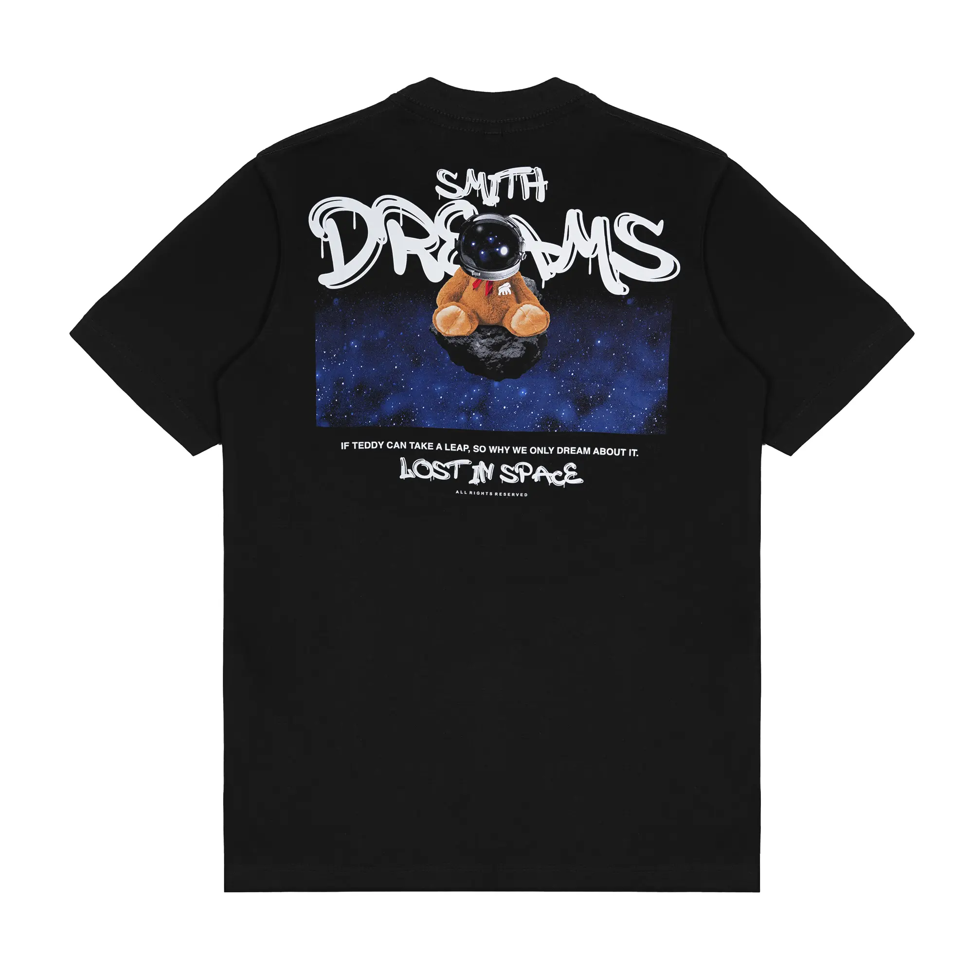 House of Smith PKU Kaos Pria Lengan Pendek - Dream Black #10 - T Shirt