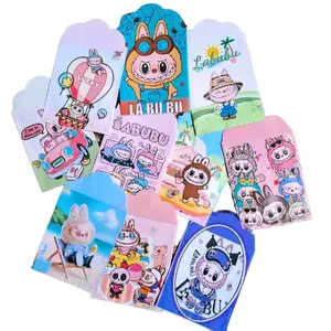Amplop Lebaran Premium Motif Labubu Mix Isi 100 Pcs - Brand Name Amplop Labubu Kertas