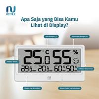 Gambar Notale Hygrometer Thermometer Humidity Meter Alat Ukur Kelembapan Suhu HM670 dari Notaleid Kota Administrasi Jakarta Utara 3 Tokopedia