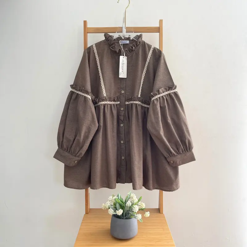 Eclemix Top Sono | Atasan Wanita Blouse Polos Casual Shirt 8