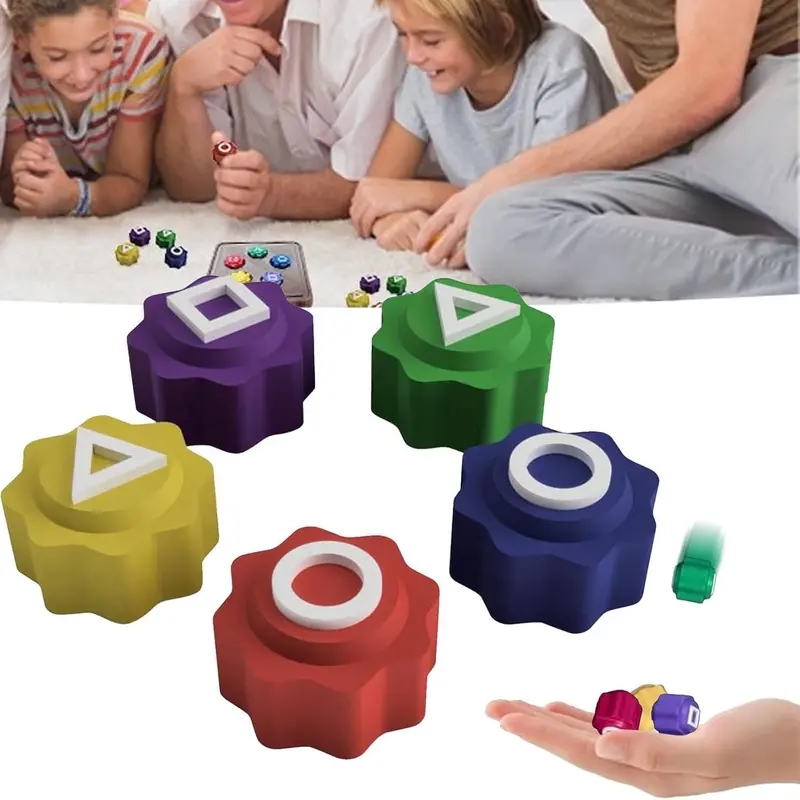 Squid Game-Inspired Korean Folk Game Set | TraditionalGames Collection: Jebi Kicks, Gong-gi, Biseokchigi, Paeng-y,DDAKJl | Fun for Family & Travel, Stone Catching GameJack Stone Pebbles Set, Prited-gonggi figurine, Squidgame-inspired, Ebi kick 2
