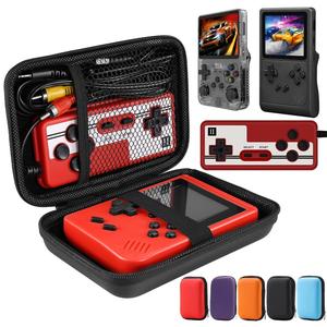 Bolsa de almacenamiento para consola de juegos portátil, 1 unidad de color sólido, funda para consola de juegos portátil, accesorios para consola de juegos para R36S/GB300/FC/RG35XX