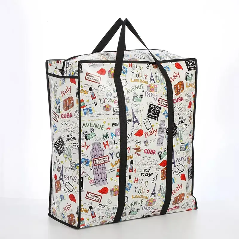 TAS KARUNG RANDOM MOTIF DAN WARNA JUMBO UKURAN 55X65X24 CM TAS BELANJA KARUNG TAS LAUNDRY 2