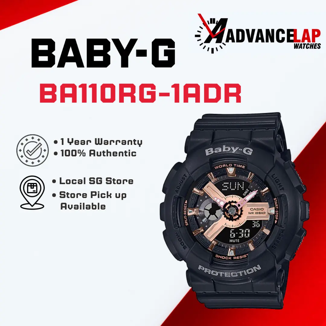 Casio Baby-G BA110RG-1ADR shock resistant