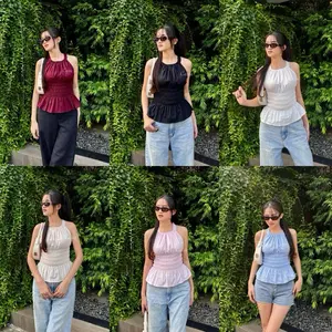 CASSIE — Nora Top || Casual cotton || Atasan Katun Wanita Crop
