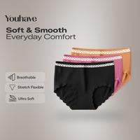 Gambar You've (YouHave) Celana Dalam Panty Pakaian Dalam Wanita CD 300038 1PCS - MULTICOLOR dari YouHave Store Kota Administrasi Jakarta Utara 3 Tokopedia