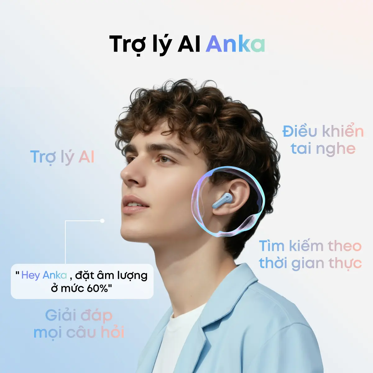 [MỚI] Tai nghe bluetooth không dây chống ồn Soundcore R60i NC chống ồn ANC | 6 Mic đàm thoại AI| Dịch thuật| 50 giờ phát nhạc- Tai nghe không dây- Tai nghe bluetooth pin trâu- Bảo hành 18 tháng- Hàng chính hãng | BigBuy360 - bigbuy360.vn