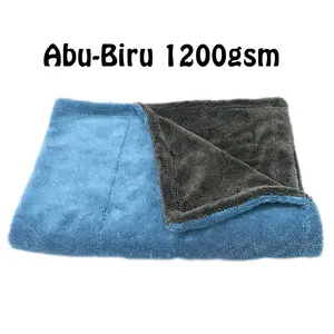 Lap Pengering Mobil Premium Microfiber Twisted Dual Side 1200 GSM 40x40 cm - Car