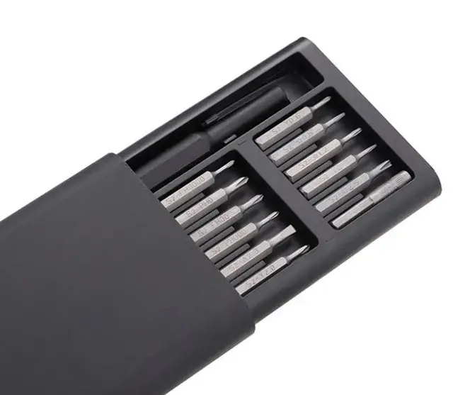 Obeng set 24in1 Magnet Multifungsi screwdriver set isi 24 pcs Servis Hp Jam Camera 4