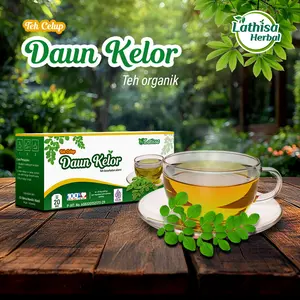 Teh Celup Daun Kelor Latissa Herbal Organik Tea Botol