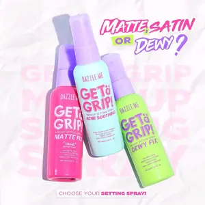 DAZZLE ME GET A GRIP MATTE FIX DEWY FIX ACNE SOOTHING SETTING SPRAY MIST
