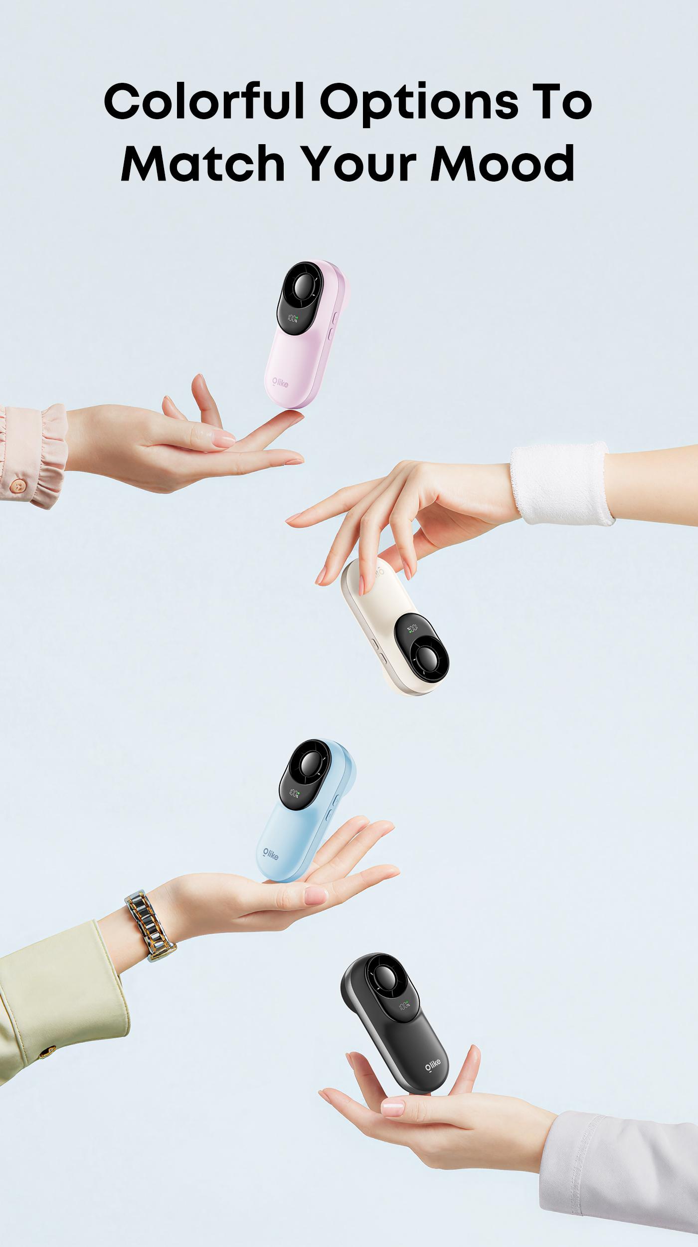 [NEW PRODUCT] OLIKE Turbo Mini Fan PF11 High Speed Kipas Angin dengan 100 Gears LED Display dan Baterai 11H Original