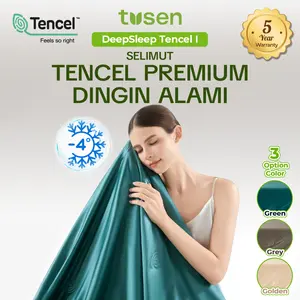 【MUST HAVE】TUSEN DeepSleep Tencel Ⅰ Selimut Dingin TENCEL Super Soft Premium Cooling Blanket Lembut di Kulit 100GSM - TUQ03