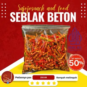 Lasngsung kirim seblak Kerupuk beton jaat cikruh pedash daun jeruk