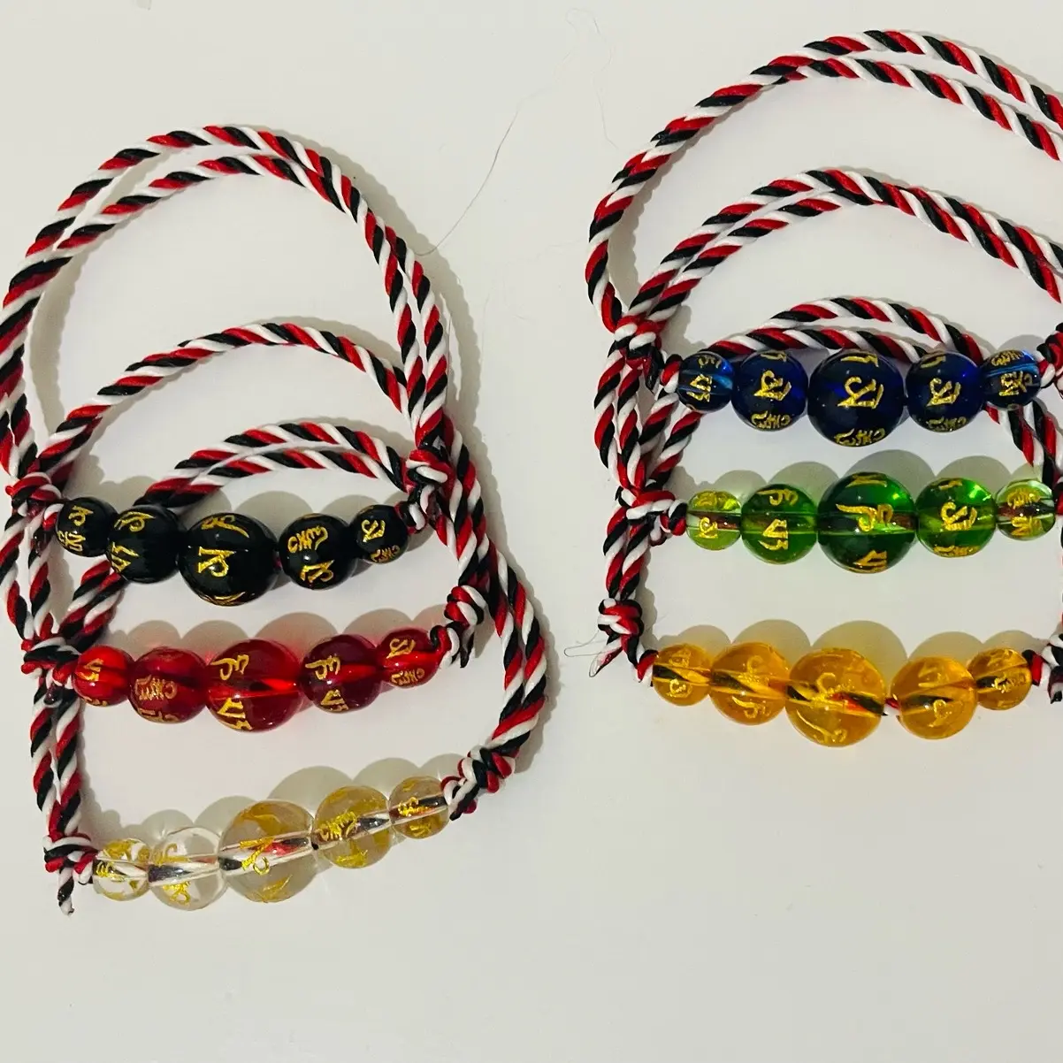 Gelang Tridatu Lima Bola Batu Tibet Free Kura Kura Asakusa - Original