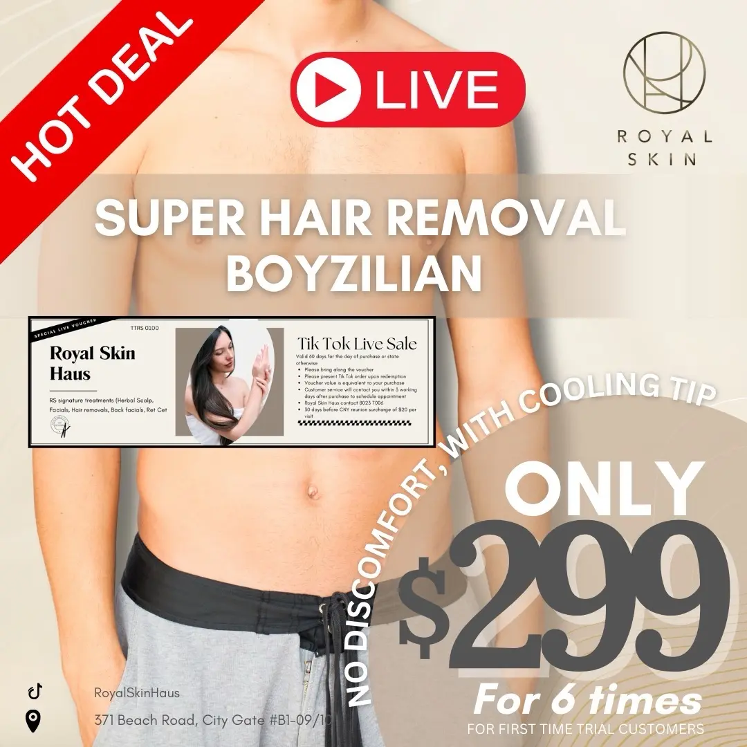 Male Super Hair Removal Choose Your Preferrence