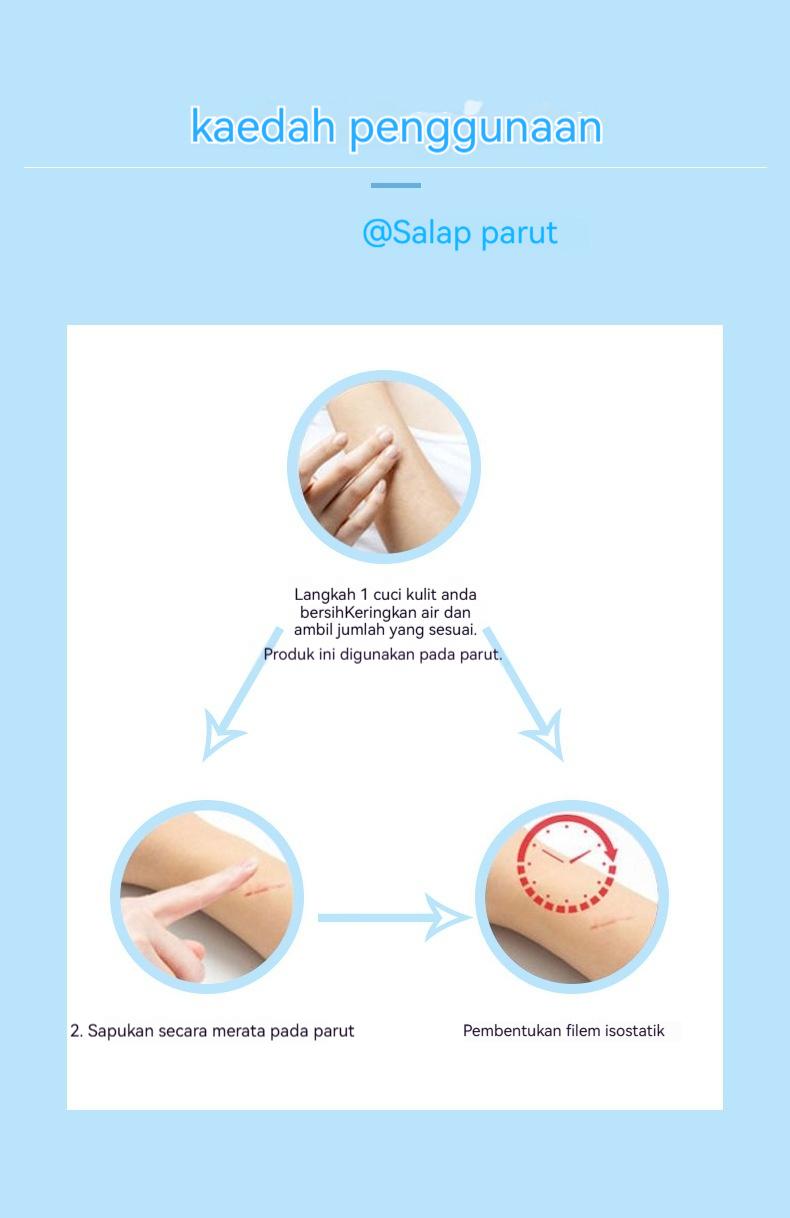 【COD】Krim Perbaiki Bekas Lahir & Parut - Memperbaiki dan Menyembuhkan Tato, Parut, dan Luka Jahitan Operasi - 20g