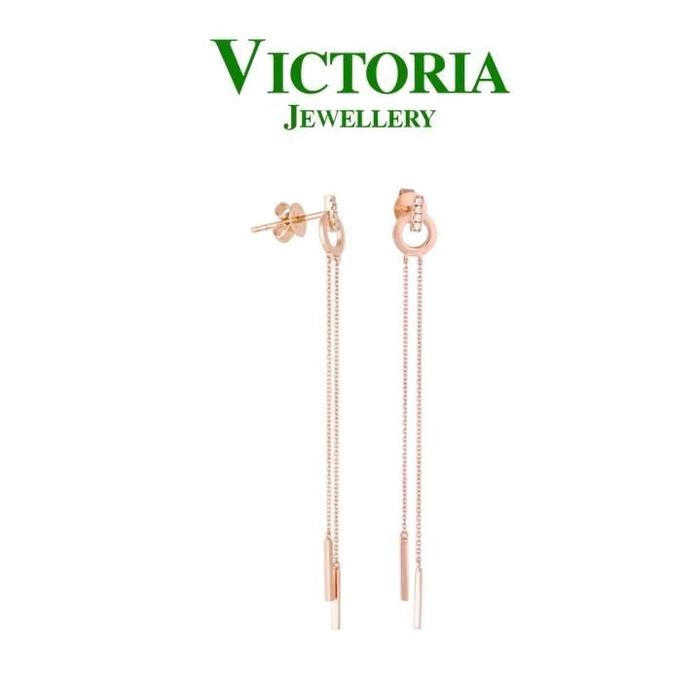 Gambar Anting Berlian VER565776 Victoria Jewellery dari Victoria Jewellery Online Kota Administrasi Jakarta Selatan Tokopedia