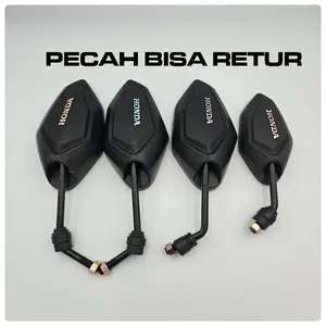 ￼Spion Standar Bawaan Honda Vario Free Stiker Honda Gagang Hitam - Spion Standar Honda Model Vario 150 Bisa Buat Beat Vario Scoopy Supra Revo Dan Lainnya Kendaraan Motor Motorcycle
