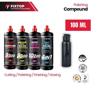 FIXTOP Paket Komplit Tester Kompon Kasar Medium Halus 9300 8500 10200 Sealing Wax Paket Hemat Poles