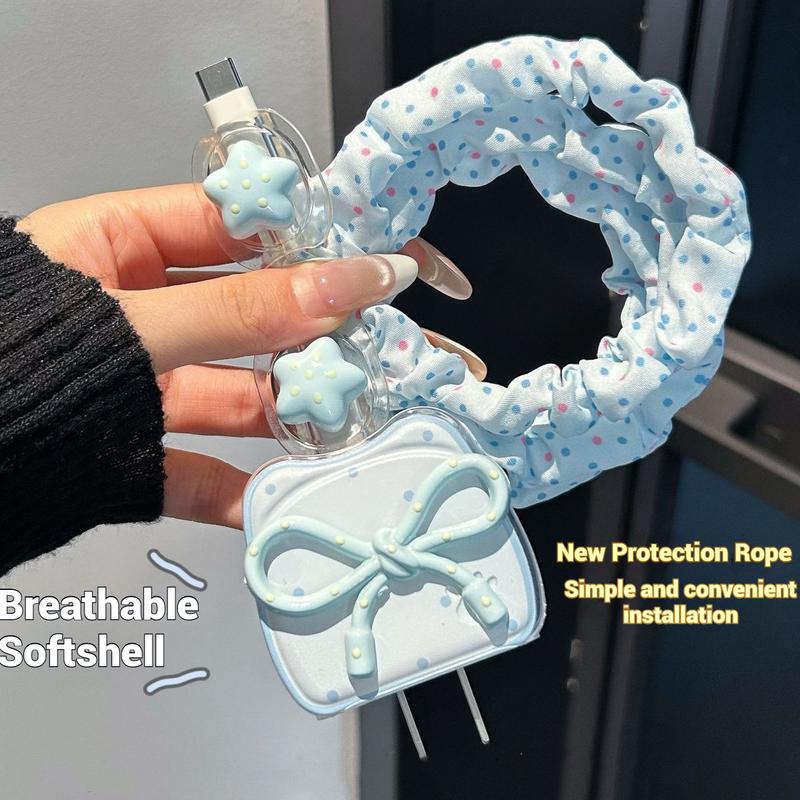  Vỏ Bảo Vệ Cáp Dữ Liệu Vỏ Bảo Vệ Cáp Sạc Vỏ Bảo Vệ Bộ Chuyển Đổi Vỏ Bảo Vệ Bộ Sạc Sạc Nhanh Thích Hợp Cho iPhone 