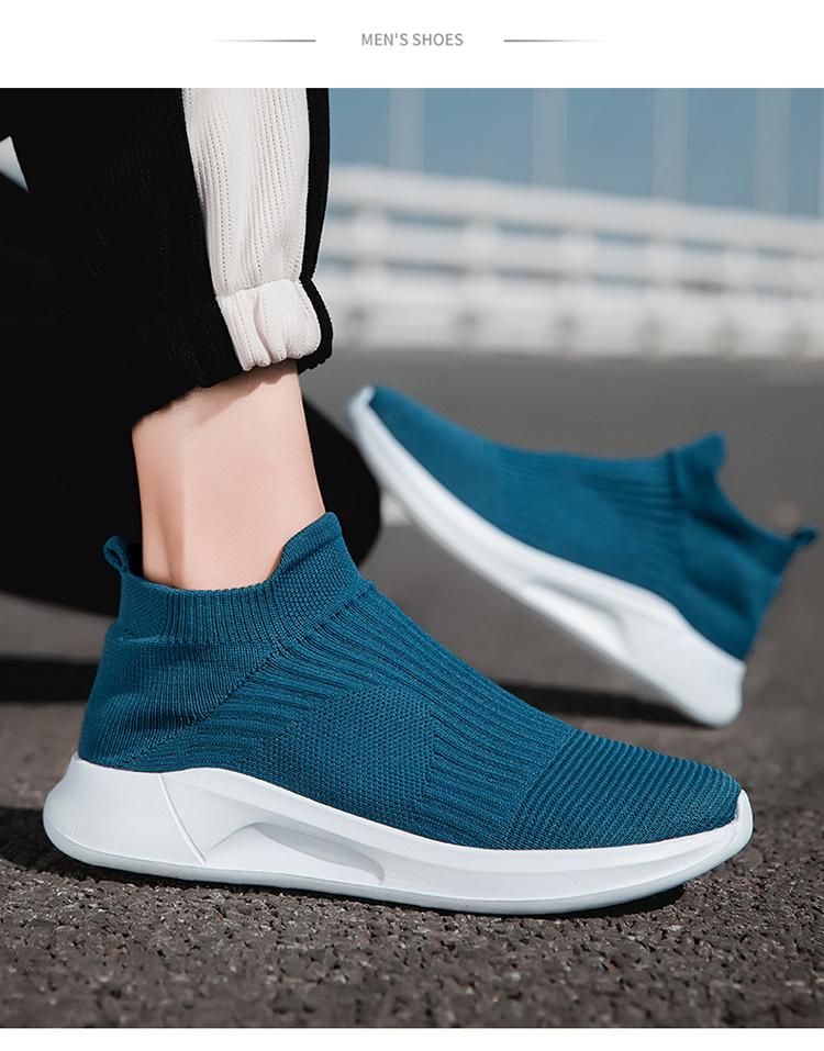 Product Introduction of Giày Thể Thao, Đế Mềm Siêu Nhẹ, Lưới Flyknit, Thoáng Khí, Dành Cho Nữ, Giày Tất, Thích Hợp Cho Các Cặp Đôi, Nhẹ, Thoải Mái, Chống Mùi, Chống Trượt, Dễ Phối Đồ, Thường Ngày, Giày Nữ 9