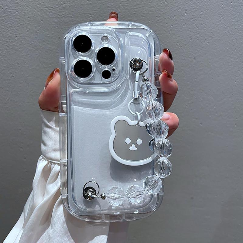 SOGGY Case Tali Casing For Samsung A05 A05S A15 A25 A14 A34 A54 A04 A04S A04E A04 J2 J7 Prime A10 M10 A10S A11 M11 A12 M12 A22 A32 A51 A50 A52 A03 A02S A03S A13 A20 A30 A23 A33 A53 A750 A7 2018 Core 4G 5G Softcase Manik Gelang Bear Lampion Mutiara 2