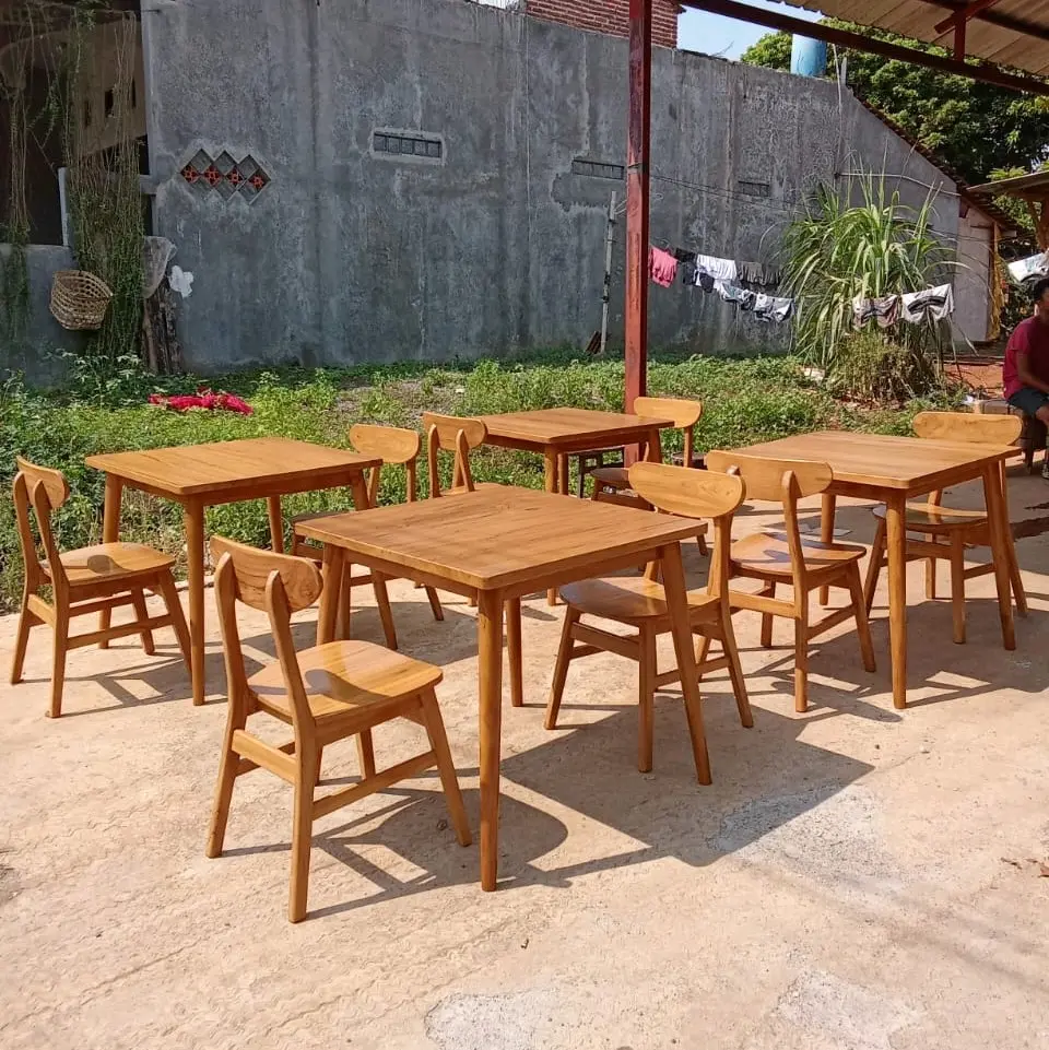 kursi cafe / set kursi ropan / set kursi makan Chairs Furniture
