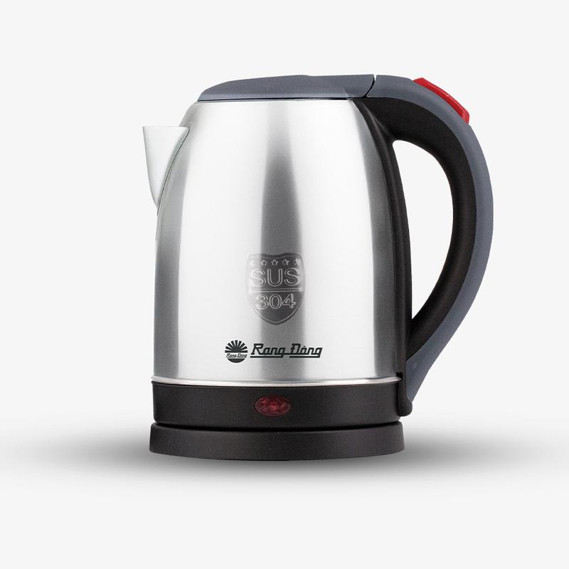 Ấm điện siêu tốc inox 304 Rạng Đông dung tích 1.8 lít- model RD-AST18