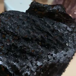 Kain Antik Sequin Payet Bludru bahan Beludru Payet Grade A limited edition (harga per setengah meter)