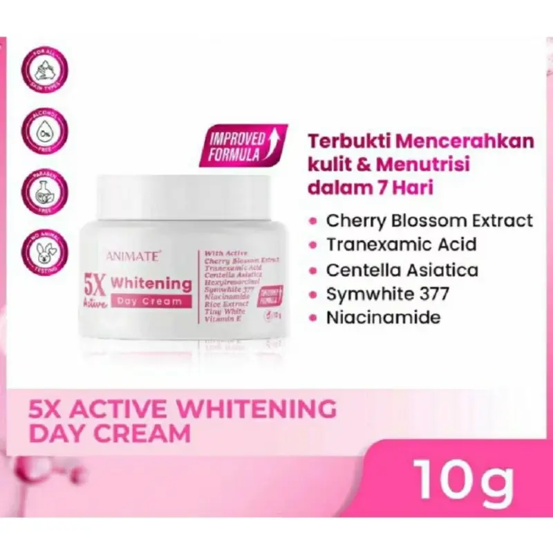Animate Instant Whitening Day Cream 10gr 0