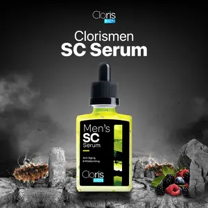 Clorismen SC Serum 30ml – Serum Wajah Pria Memudarkan Bekas Jerawat & Bopeng | Sea Cucumber Extract | Mengecilkan Pori, Menghaluskan & Melembapkan Kulit