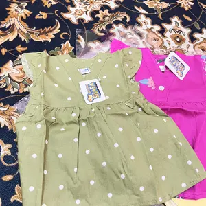 SHAFA KIDS SHOP / DRESS BAYI PEREMPUAN USIA 0 - 18 BULAN BAHAN RAYON VISCOSE / BAJU BAYI PEREMPUAN NEWBORN / FASHION BAYI DAN ANAK PEREMPUAN Kancing
