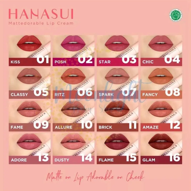 LIPSTIK HANASUI VARIANT LENGKAP 0