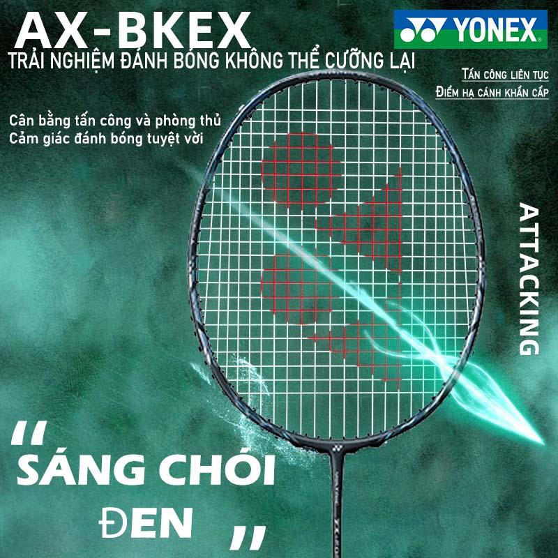 YONEX Vợt cầu lông Yonex Sợi carbon 4U Dây căng 9-11KG Grip Gói Vợt cầu lông