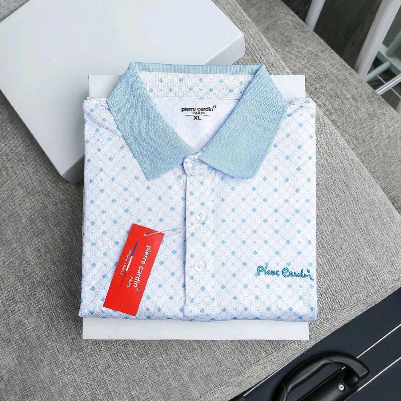 10  mã polo pierrecardin ngắn tay hoạ tiết -kẻ cực đẹp mùa hè dành cho Nam chất liệu cotton 4c co giãn mềm mát lịch sự