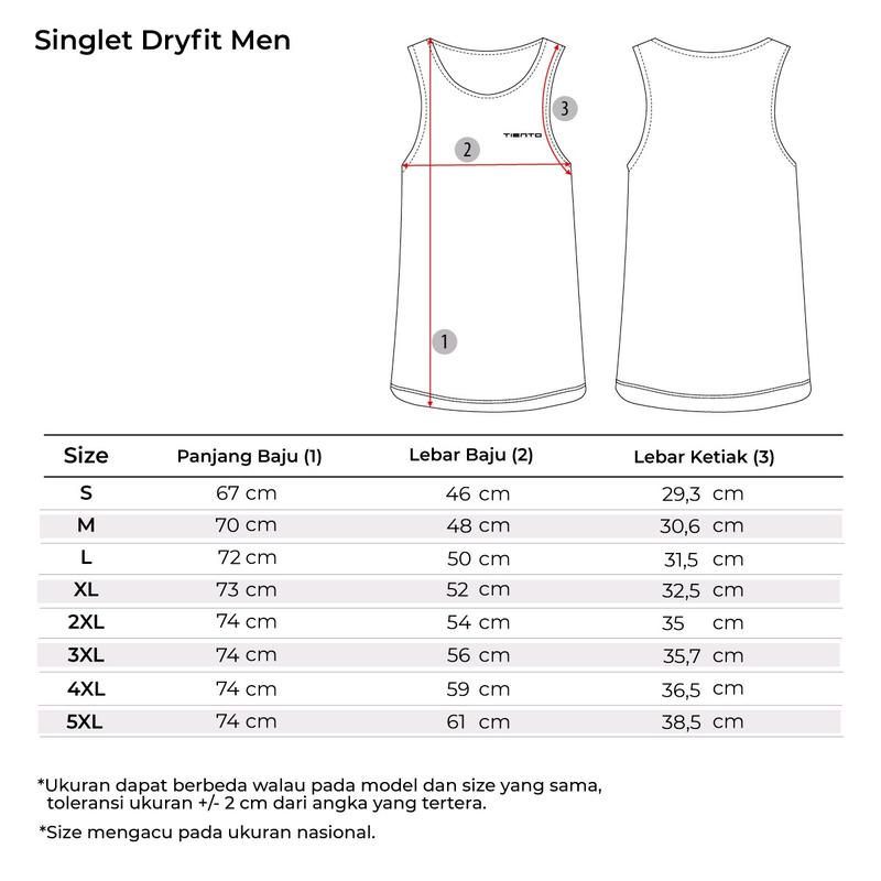 PROMO Singlet 4 Pcs 50 Ribu kaos Dalam Pria Katun 30S Adem Nyerap Keringat 7