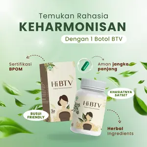 Hi BTV Magic [DAPAT 1 BOTOL] suplemen kesehatan - manjakani Isi 30 Kapsul