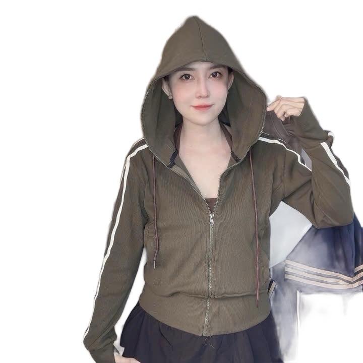 ÁO KHOÁC THUN GÂN 6 TÚI DÀY