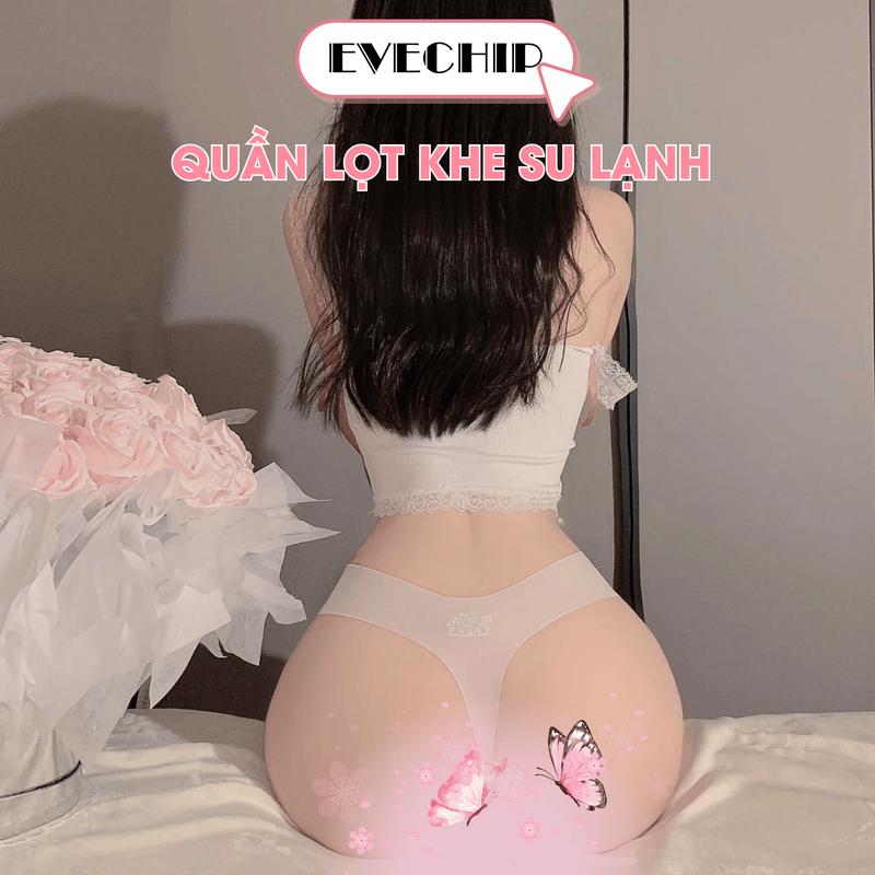  Quần lót nữ lọt khe tàng hình đúc su xuyên thấu không đường may sexy dễ thương đẹp mềm mại quyến rũ EVECHIP L617 quần  lọt  vào  khe  1  dây 