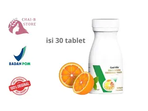 COOLVITA MULTIVITAMIN PENGGEMUK BADAN ORIGINAL 100% ISI 30 TABLET
