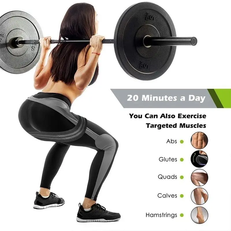 【Siap Stok COD】Non Slip Fabric Hip Resistance Band / Hip Resistance Band / Hip Band / Booty Band Squat Yoga Fitness Pinggul / 3 Levels 3