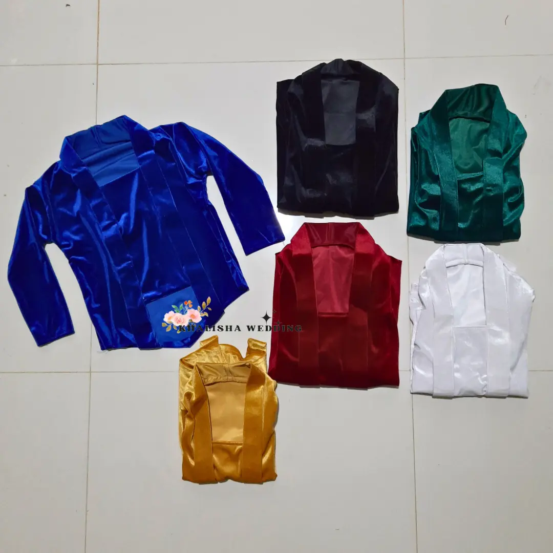 Set Kebaya Kutubaru Polos Anak (Kebayaya dan Rok) (A1)