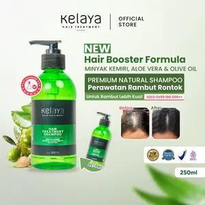 Kelaya Shampoo Anti Ketombe Dan Rontok 250ml Hair Care Penumbuh Rambut Cepat Kulit Kepala Berminyak