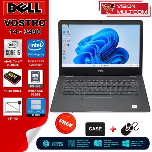 Promo DELL Vostro 3490 Core i5 Gen 10 Radeon 6100 | 16GB / 512GB