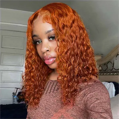 Ginger bob wigs best sale