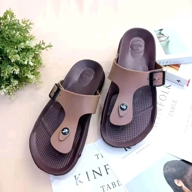 sandal karet jepit Dulux original size 39 - 43 sandal unisex lentur empuk ringan 5