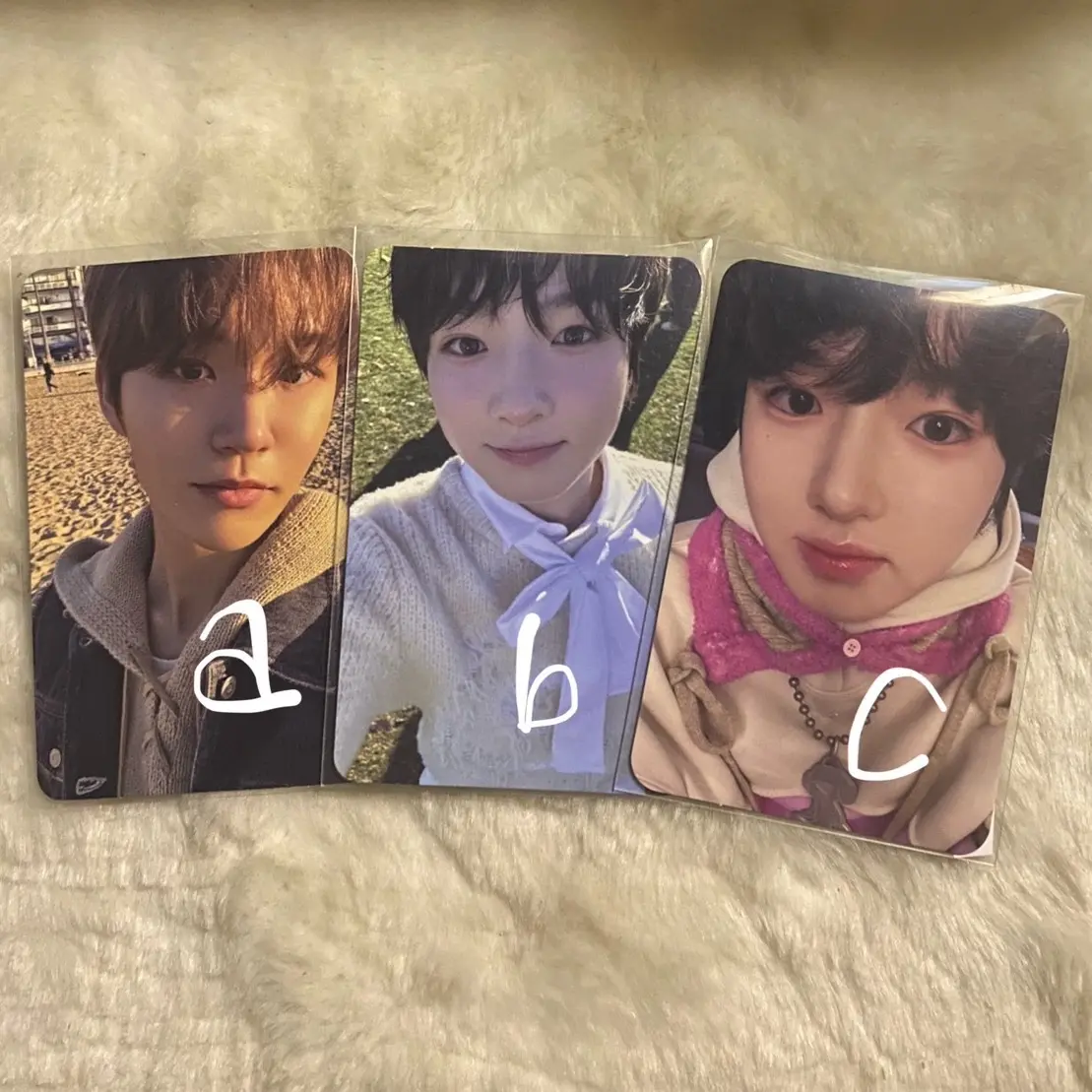 Photocard official nct wish