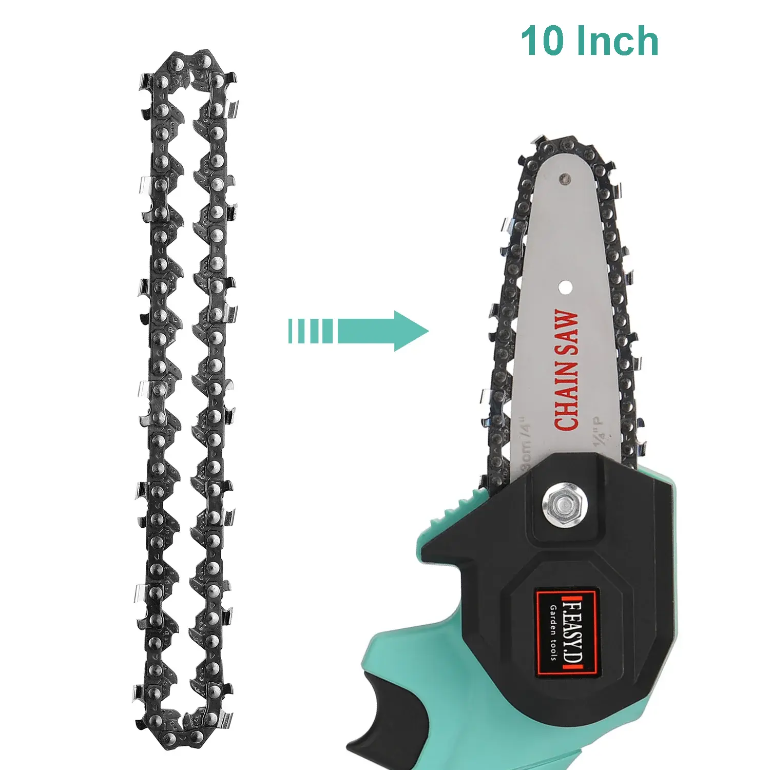 KUAIQU Rantai Gergaji Mesin Hardness Steel Chainsaw Chain - KQ48