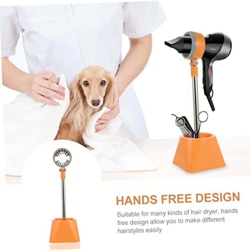 Product Introduction of Portable  Rotatable Professional Foldable Hand Free Pet Grooming Hair Dryer Holder For Pets 4